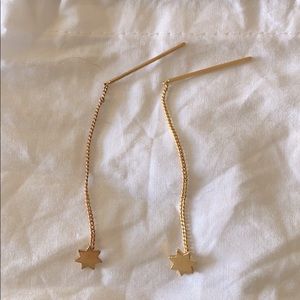 India hicks star dangle earrings